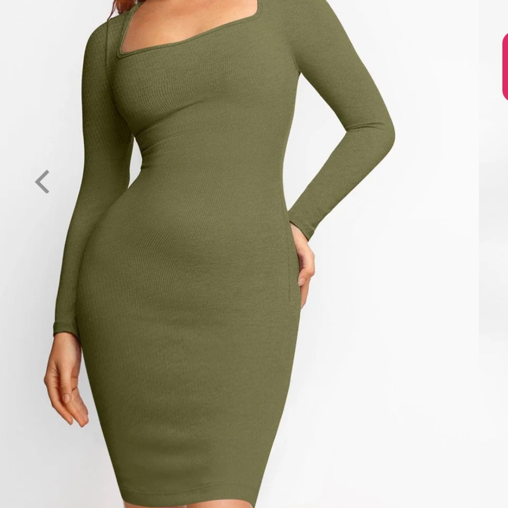 Two popilush slimming dresses.  Size small shape-ware